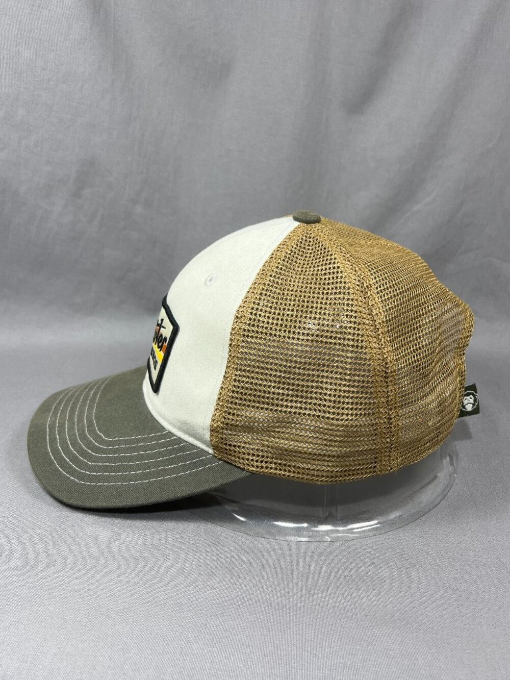 Howler Bros Heed The Call Snapback Hat Cap Ivory Trucker Mesh Fishing Surf Mens - Picture 4 of 15